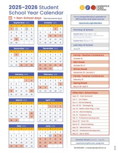 Minneapolis Public Schools Calendar 2025-2026 | Minnesota