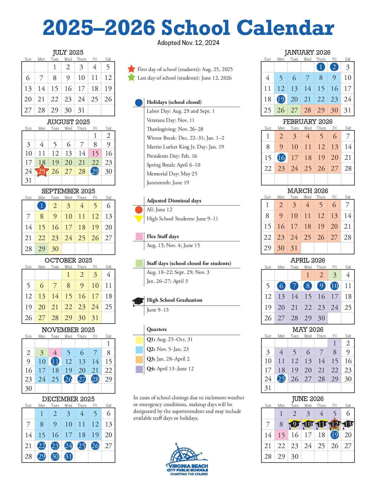 Virginia School Calendar 2025 Virginia School Calendar 2025