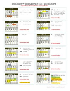DeKalb County Schools Calendar 2025 2026 DCSD Holidays DeKalb County Schools Calendar 2025 2026 DCSD Holidays