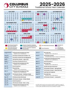 Jefferson County Schools Calendar 2025-2026 | Alabama