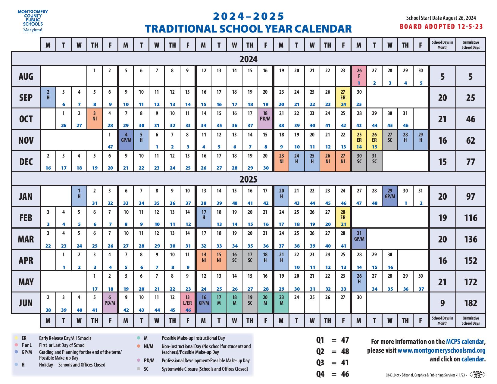 Montgomery County Schools Calendar 2024 2025 Montgomery County Schools Calendar 2024 2025
