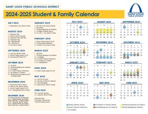 St Louis Public Schools Calendar 2024 2025 SLPS Holidays St Louis Public Schools Calendar 2024 2025 SLPS Holidays