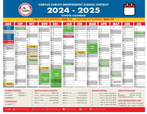 Corpus Christi ISD Calendar 2025 2026 CCISD Texas Corpus Christi ISD Calendar 2025 2026 CCISD Texas