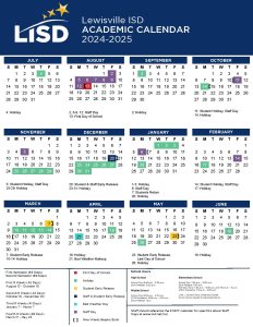 Lewisville ISD Calendar 2025 2026 Download PDF